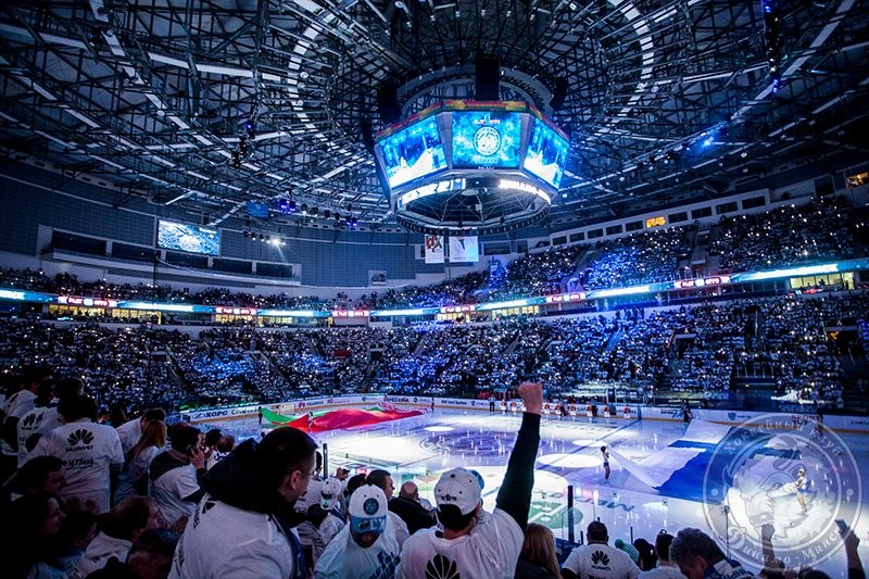 Минск Арена трибуны